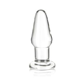 Gläs Glas Butt Plug 8,9 cm