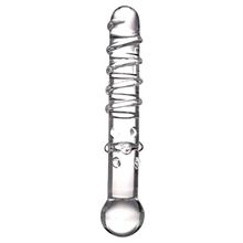 Gläs Callisto Clear Glas Dildo