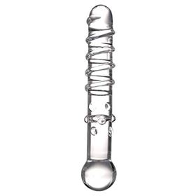 Gläs Callisto Clear Glas Dildo