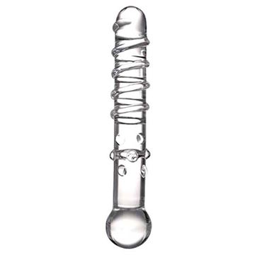 Gläs Callisto Clear Glas Dildo