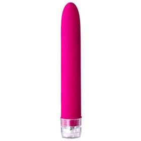 Joy Sheer Dildo Vibrator - Pink