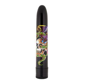 Inked Vibes Dildo Vibrator - Sort