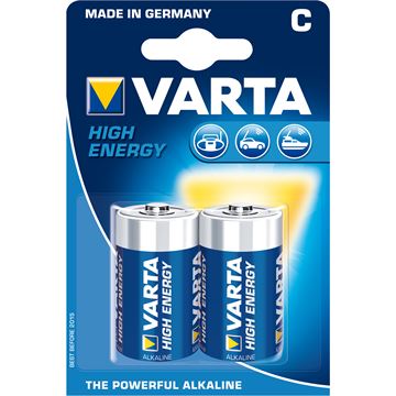 Varta C / LR14 Batterier (2 stk.)